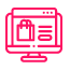 Ícone Soluções para e-commerce